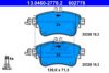 ATE 13.0460-2778.2 Brake Pad Set, disc brake